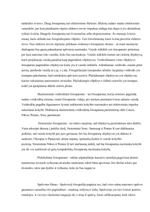 Fotoaparato atsiradimo istorija ir ateities perspektyvos. Paveikslėlis 7