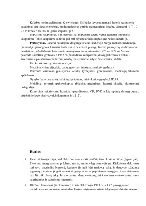 ELEKTRONO ENERGIJOS IR IMPULSO MOMENTO KVANTAVIMO YPATUMAI. Paveikslėlis 9