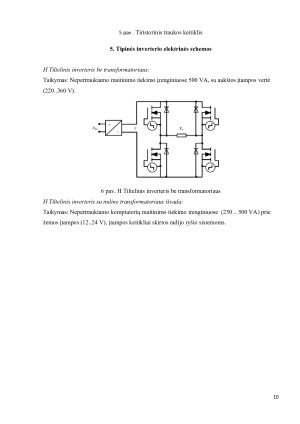 Inverterių tipai ir jų funkcijos. Paveikslėlis 10