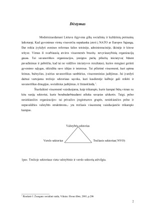 Nevyriausybinių organizacijų veiklos pagrindai ir teisiniai principai. Paveikslėlis 2