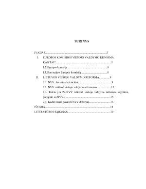 Viešojo valdymo reformos Europos Sąjungoje ir Lietuvoje