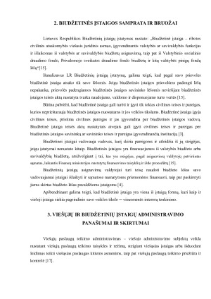 VIEŠŲJŲ IR BIUDŽETINIŲ ĮSTAIGŲ ADMINISTRAVIMO PANAŠUMŲ IR SKIRTUMŲ ĮVERTINIMAS. Paveikslėlis 7