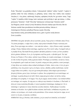 KAS YRA FILOSOFIJA KILMĖ, PRIGIMTIS, REIKŠMĖ. Paveikslėlis 4