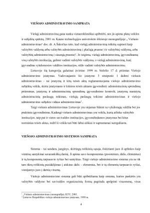 LIETUVOS VIEŠOJO ADMINISTRAVIMO SISTEMA. Paveikslėlis 4