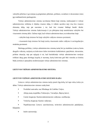 LIETUVOS VIEŠOJO ADMINISTRAVIMO SISTEMA. Paveikslėlis 5