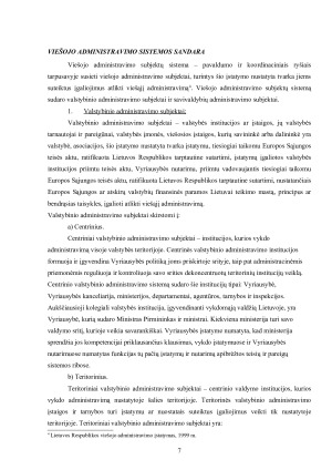 LIETUVOS VIEŠOJO ADMINISTRAVIMO SISTEMA. Paveikslėlis 7