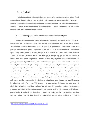 Piktnaudžiavimo tarnybiniu transportu atvejo analizė. Paveikslėlis 8