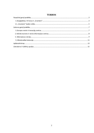 PALYGINAMOJI GEROSIOS SOCIALINĖS EKONOMIKOS PRAKTIKOS ANALIZĖ. Paveikslėlis 2