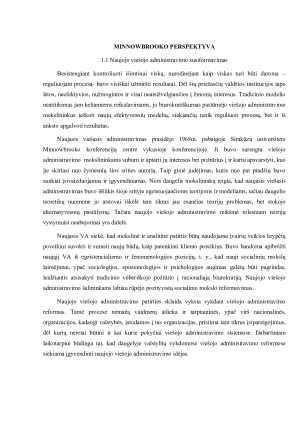 Naujasis viešasis administravimas. Paveikslėlis 4