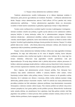 Naujasis viešasis administravimas. Paveikslėlis 5