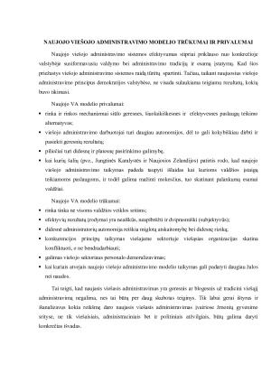 Naujasis viešasis administravimas. Paveikslėlis 6