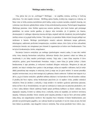 Mobingo aukos istorija. Paveikslėlis 2