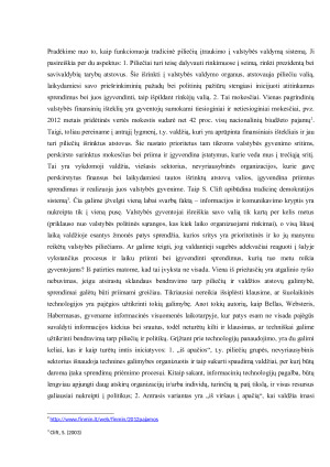 e-Demokratijos ir Informacinės visuomenės sąsajos. Paveikslėlis 3