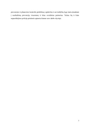 Policija visuomenės akyse nepasitikėjimo Lietuvos policija problemos sprendimo būdai. Paveikslėlis 5