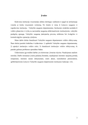 Valstybės saugumo departamento veiklos efektyvumas. Paveikslėlis 3