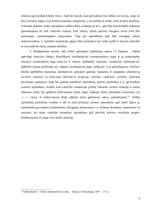 ETIKA VALSTYBĖS TARNYBOJE. Paveikslėlis 10