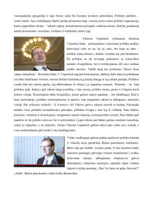 Skandalingi politikai klounai ar viešųjų ryšių specialistai. Paveikslėlis 4