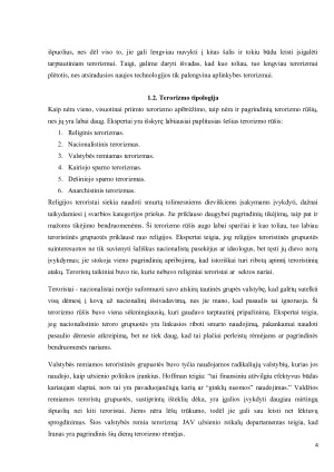 EUROPOS ŠALIŲ VIETA IR VAIDMUO KOVOJE SU TERORIZMU. Paveikslėlis 4