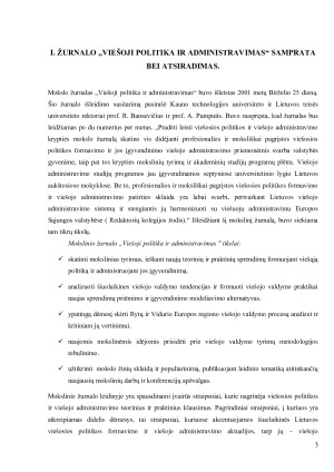 Lyginamojo viešojo administravimo publikacijų analizė žurnale „Viešoji politika ir administravimas“ 2006–2013 metais. Paveikslėlis 3