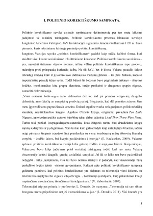 Politinio korektiškumo raiška ir problemos Lietuvos viešojoje komunikacijoje. Paveikslėlis 3