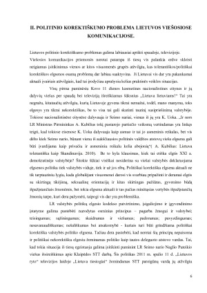 Politinio korektiškumo raiška ir problemos Lietuvos viešojoje komunikacijoje. Paveikslėlis 6