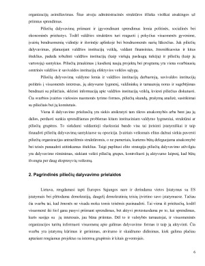 Piliečių dalyvavimo viešajame administravime formos ir galimybės Lietuvoje. Paveikslėlis 4