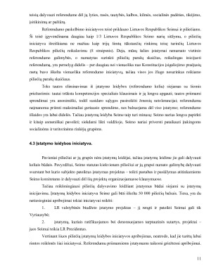 Piliečių dalyvavimo viešajame administravime formos ir galimybės Lietuvoje. Paveikslėlis 9