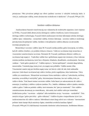 Valdžios sampratos transformacijos M. Foucault idėjų originalumas. Paveikslėlis 6