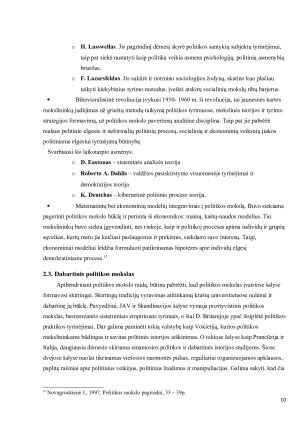 POLITIKOS MOKSLAS – SOCIALINIS MOKSLAS. Paveikslėlis 10