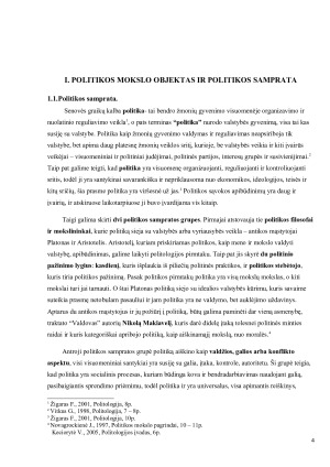 POLITIKOS MOKSLAS – SOCIALINIS MOKSLAS. Paveikslėlis 4