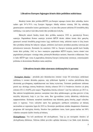 ES politika plėtojant žemės ūkį. Paveikslėlis 4