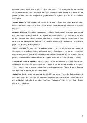 ES politika plėtojant žemės ūkį. Paveikslėlis 5