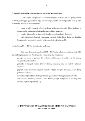 Europos Sąjungos Audito Rūmai. Paveikslėlis 10