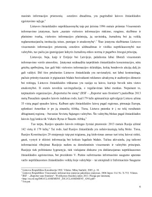 Masininės informacijos priemonių įstatyminis reguliavimas. Paveikslėlis 6