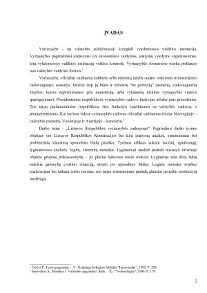 Lietuvos Respublikos Vyriausybės samprata ir sudarymo tvarka. Paveikslėlis 2