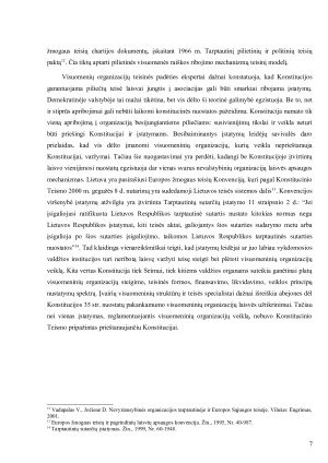 Demokratija ir pilietinė visuomenė - tarpusavio sąveikos paieška. Paveikslėlis 7