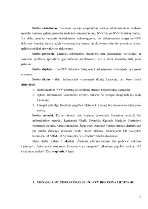 VISUOMENĖS INICIATYVOS IR JŲ ĮGYVENDINIMAS LIETUVOJE. BENDROJO PAGALBOS TELEFONO 112 ANALIZĖ. Paveikslėlis 3