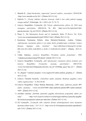 VISUOMENĖS INICIATYVOS IR JŲ ĮGYVENDINIMAS LIETUVOJE. BENDROJO PAGALBOS TELEFONO 112 ANALIZĖ. Paveikslėlis 8