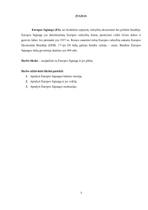 EUROPOS SĄJUNGA IR JOS PLĖTRA. Paveikslėlis 3