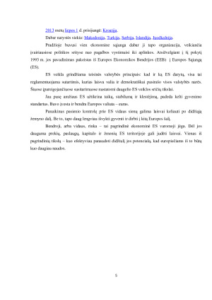 EUROPOS SĄJUNGA IR JOS PLĖTRA. Paveikslėlis 5