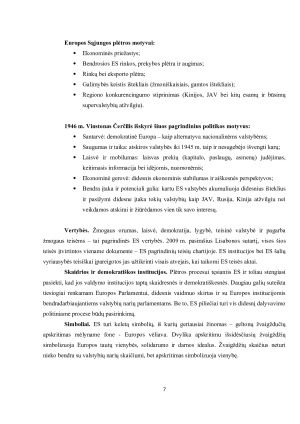 EUROPOS SĄJUNGA IR JOS PLĖTRA. Paveikslėlis 7