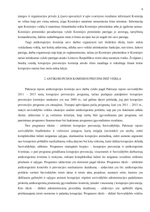 ANTIKORUPCIJOS KOMISIJOS PAKRUOJO RAJONO SAVIVALDYBĖJE VEIKLOS   2008 – 2011 M. ANALIZĖ. Paveikslėlis 6
