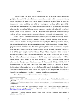 VIEŠOJO ADMINISTRAVIMO SISTEMA LATVIJOJE. Paveikslėlis 3