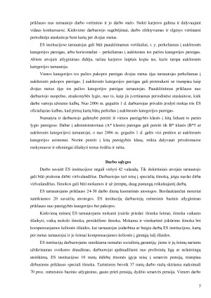 Rūtos Repečkaitės (2005) straipsnio „Karjeros galimybės ir darbo sąlygos ES institucijose“ komentaras. Paveikslėlis 5