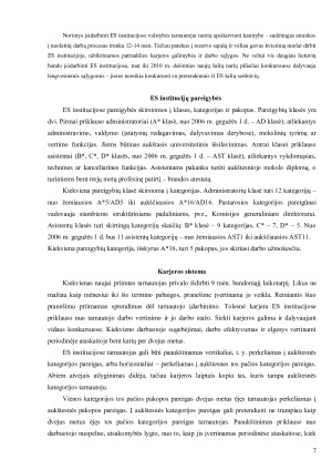 Rūtos Repečkaitės (2005) straipsnio „Karjeros galimybės ir darbo sąlygos ES institucijose“ komentaras. Paveikslėlis 7