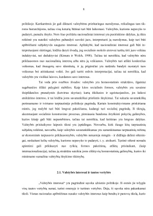 Nacionalinio intereso samprata konceptas ir jo interpretacijos. Paveikslėlis 8