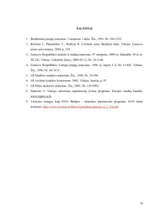 BIUDŽETINĖ ĮSTAIGA VS VIEŠOJI ĮSTAIGA. Paveikslėlis 10