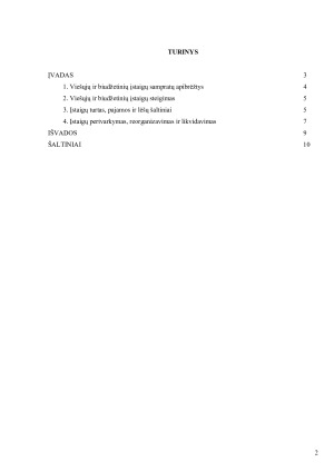 BIUDŽETINĖ ĮSTAIGA VS VIEŠOJI ĮSTAIGA. Paveikslėlis 2