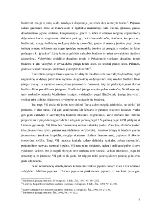 BIUDŽETINĖ ĮSTAIGA VS VIEŠOJI ĮSTAIGA. Paveikslėlis 6