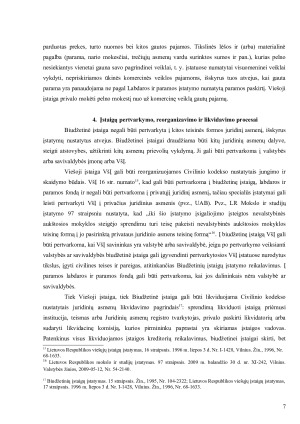 BIUDŽETINĖ ĮSTAIGA VS VIEŠOJI ĮSTAIGA. Paveikslėlis 7